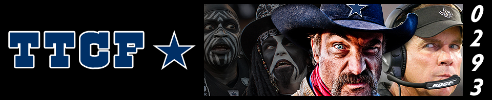 The Tortured Cowboys Fan 293rd Edition - 2021-2022 Regular Season: "Cowboys' Turkey Day Plan Succumbs To Raiders' Tryptophan As Dallas Looks To Solve Still More Mental Taints Against The Saints"