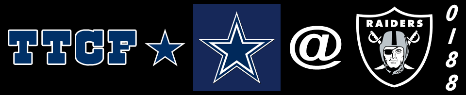 The Tortured Cowboys Fan 188th Edition - 2017-2018 Regular Season: "Raiders Fail To Give Themselves A Hand Against Star-Spangled Invaders In Oakland . . . And Preparing To Battle Seattle"